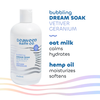 The seaweed bath co. - bubble bath - vetiver geranium 354 ml