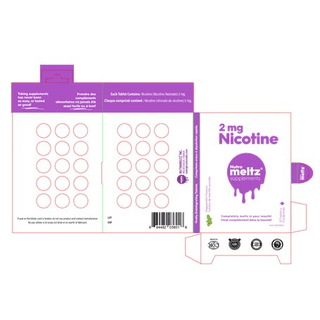 Nutrameltz - nicotine - 2mg - 60 tab