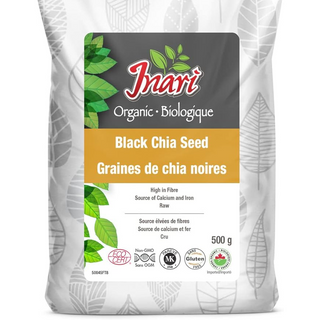 Inari - organic black whole chia seeds 500 g