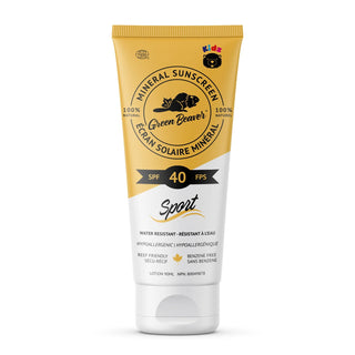 Kids natural mineral sport sunscreen lotion spf 40