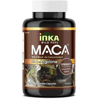 Inka wild peru  - Maca black with l-Arginine - 90 vcaps