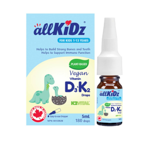 Allkidz - vegan vitamin d3 k2 drops - 5 ml