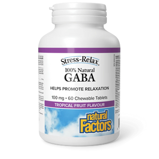 Natural factors - Stress-Relax gaba 100% natural