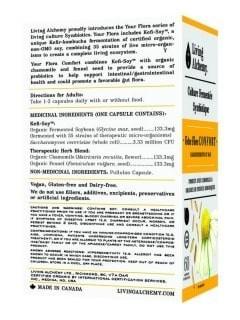 Living alchemy - Your flora probiotic comfort - 60 vcaps