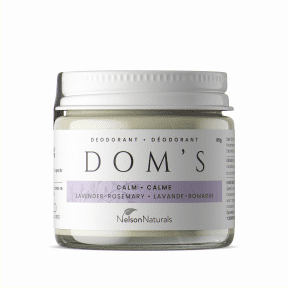 Nelson naturals - Dom's calm deodorant, lavender-Rosemary - 65g jar