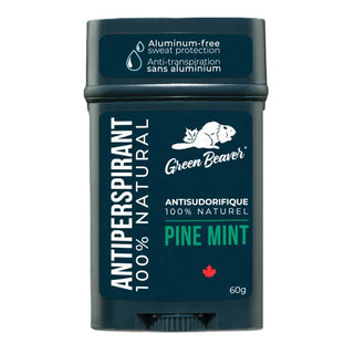 Green beaver - Natural antiperspirant stick pine mint - 60g