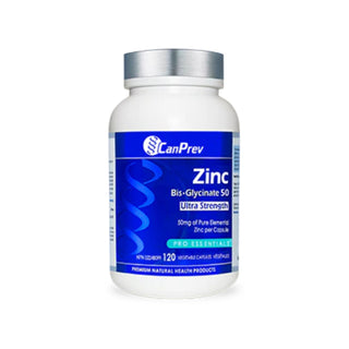 Canprev - zinc bis-glycinate 50 ultra strength 120 vcap