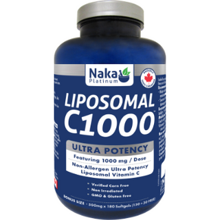 Naka - Platinum liposomal c1000 - 180 sgels