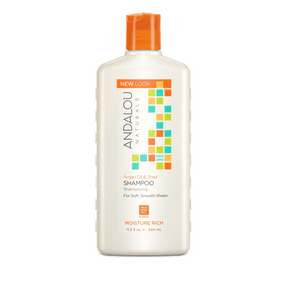 Andalou naturals - argan oil & shea moisture rich sham 340 ml