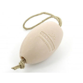 Marseille soap - School soap on a rope, cotton flower - 240g