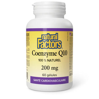 Natural factors - Coenzyme q10 200mg - 60 sgels