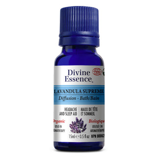 Divine essence - Diffusion bath org : lavandula supreme