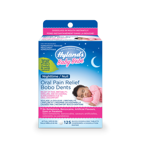 Hyland's - baby oral pain relief night 125 tabs