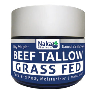 Naka - Platinum  beef tallow face and body moisturizing cream - 50 ml