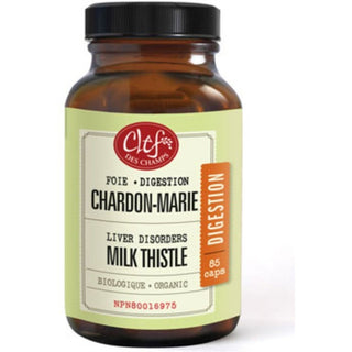 Clef des champs - organic milk thistle - 85 caps