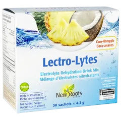 New roots - Lectro-Lytes electrolytes, coco-Pineapple - 30 x 4.8g