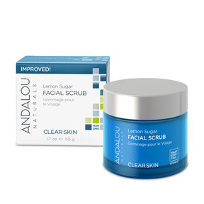 Andalou naturals - clear skin lemon sugar facial scrub 50 g