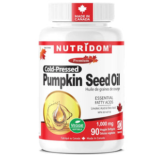 Nutridom premium - Pumpkin seed oil 1000 mg - 90 vgels