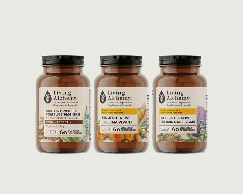 "Win Your Gut" Stack - The Living Alchemy Gut Flora Bundle