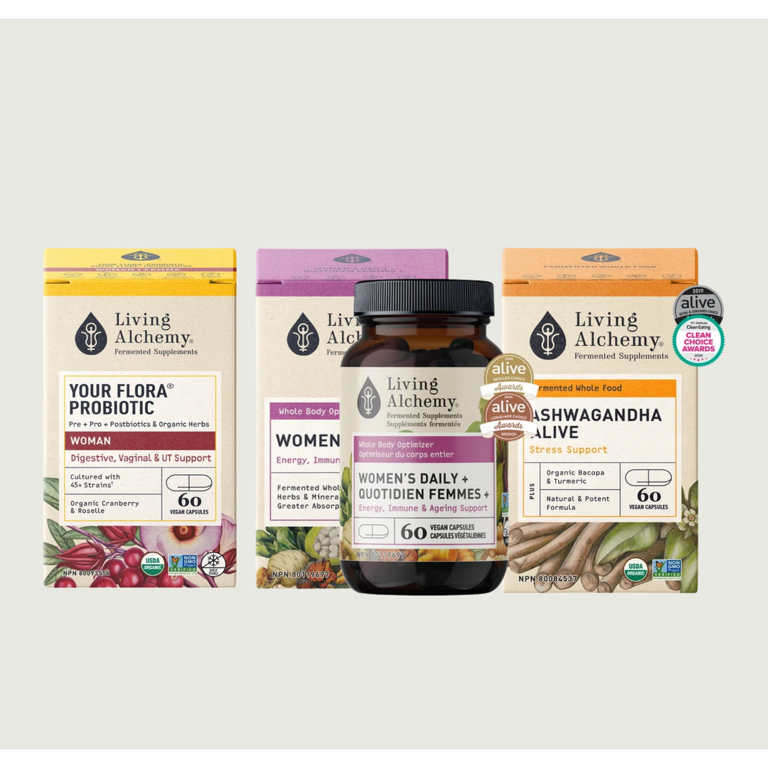 "Win Your Cycle" Stack - The Living Alchemy Women's Harmony Bundle