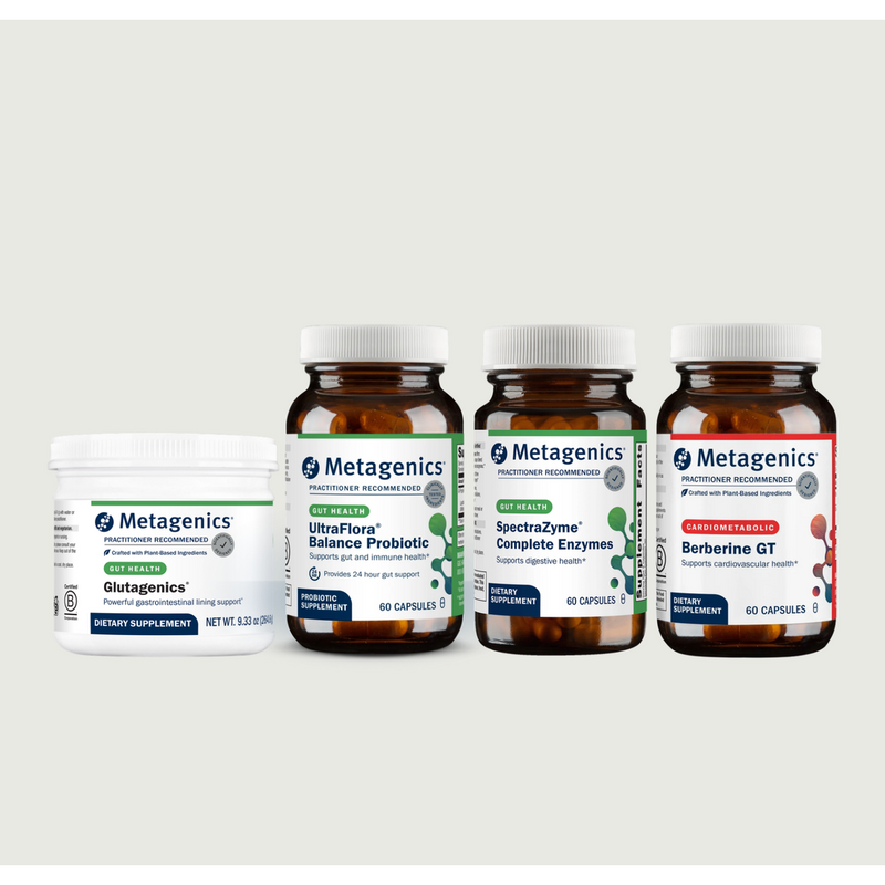 "Win Your Gut" Stack - The Metagenics Gut Repair & Microbiome Bundle