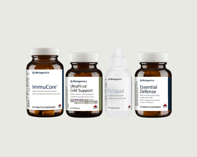 "Win Your Defenses" Stack - The Metagenics Practitioner Winter Immunity Bundle