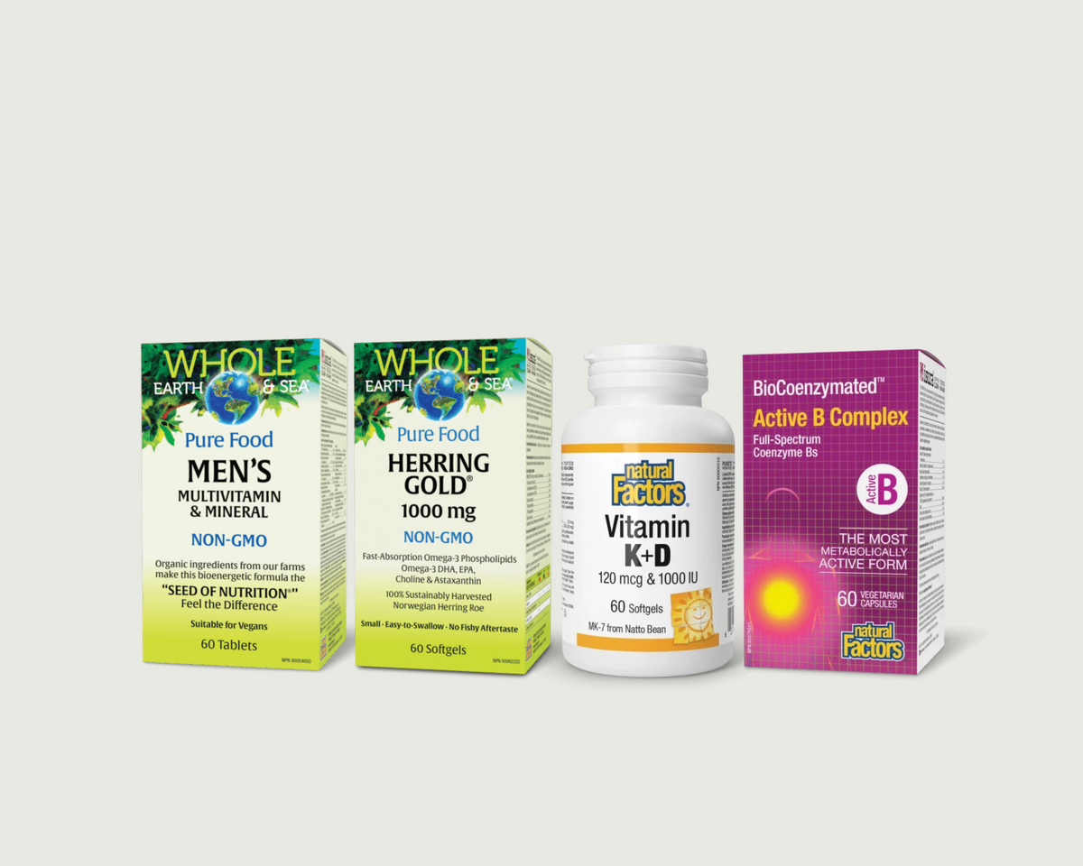 "Win Your Foundation" Stack - The Natural Factors Daily Foundation Bundle