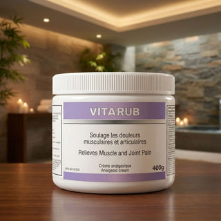 Vita·rub – professional analgesic cream | muscle & joint pain relief – 400 g