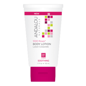 Andalou naturals - sensitive 1000 roses soothing body lotion 6 x 50 ml