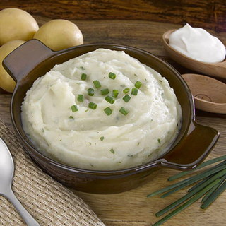 Health wise - sour cream & chives mashed potatoes