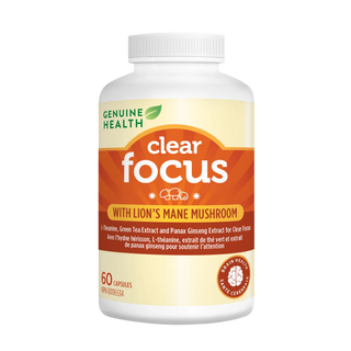 Genuine health - clear focus 60 vcaps