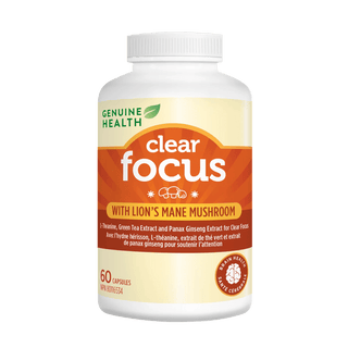 Genuine health - clear focus 60 vcaps