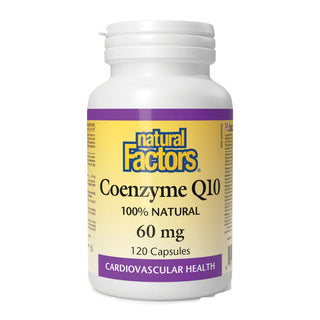 Natural factors - Coenzyme q10 - 60 mg - 120 caps