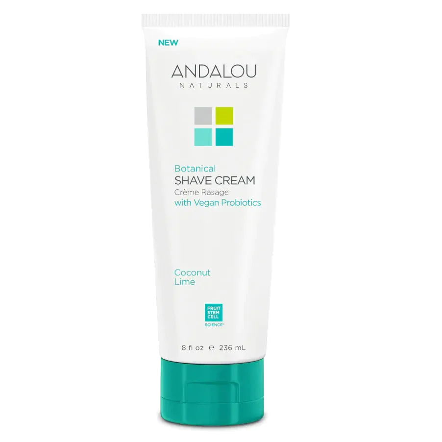 Andalou naturals - shave cream coconut lime  236 ml