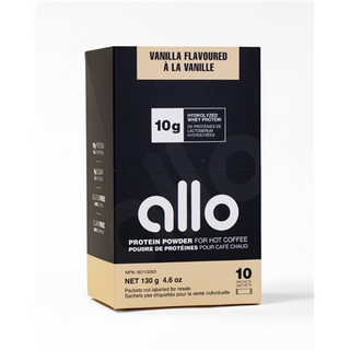 Allo nutrition - protein powder - vanilla 10 pk