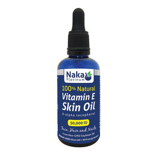 Naka - Platinum 100% natural vitamin e (50,000iu) skin oil - 50 ml
