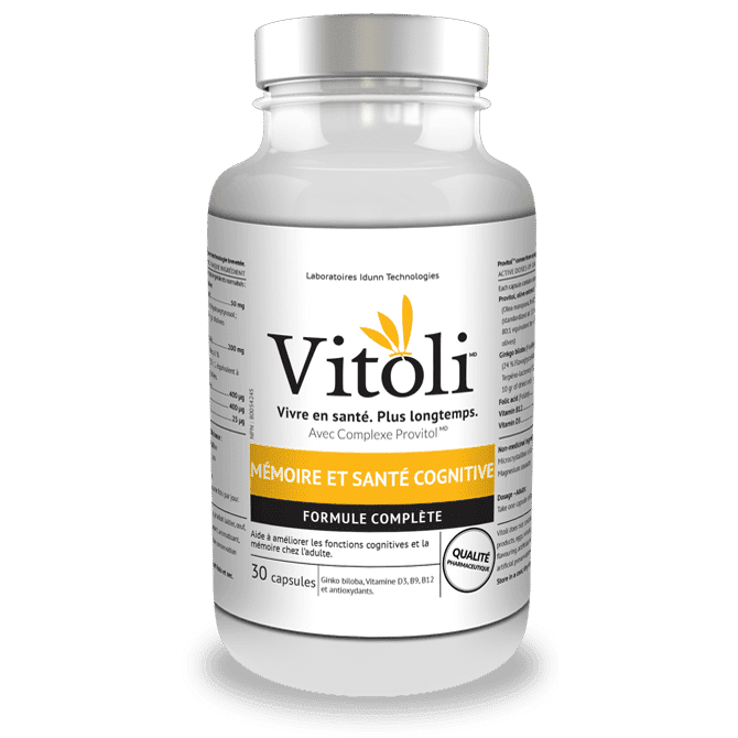 Vitoli - Memory and cognitive health - 30 caps – Win in Health