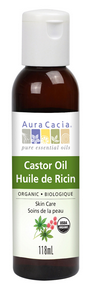 Aura cacia - castor oil organic 118 ml