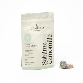Camellia sinensis - Sublime chamomile org, herbal infusion tea - 15 teabags (bag)