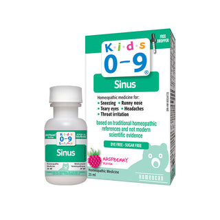 Homeocan - Kids 0-9, sinus all-In-One oral solution : raspbery - 25 ml