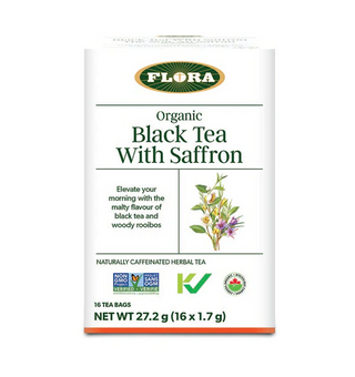 Flora - black tea with saffron 16 bags