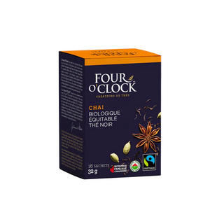 Four o clock - chai black tea org - 16bags