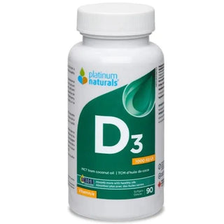 Platinum - vitamin d3 1000iu - 90 sgels