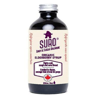 Suro - org elderberry syrup adult - 236 ml