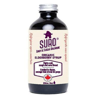 Sirop de sureau biologique - 236ml -Suro -Gagné en Santé