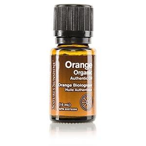 Nature's sunshine - authentic organic oil/orange - 15 ml