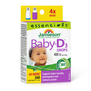 Jamieson - Baby-D3 drops (400ui) - 11,7 ml