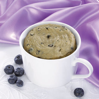 Health wise - blueberry mug cake