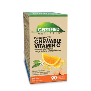 Certified naturals - Vit c 500mg / orange - 90 tabs