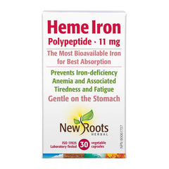 New roots - Heme iron polypeptide 11mg - 30 caps